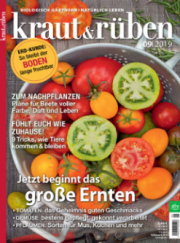 kraut&r&uuml;ben Jahresabo (12 Ausgaben) f&uuml;r nur 69,90 Euro + 30 Euro Geldpr&auml;mie