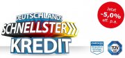 Mega-Zins-Deal: Kredit mit -5% Negativ-Zinsen bei Check24 (mit Blitz-Auszahlung)