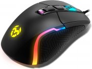 Krom Gaming Kick RGB Rainbow Maus mit Optischer Sensor und 6 DPI-Stufen
