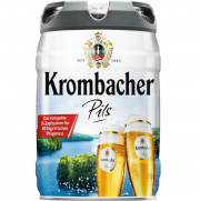 Krombacher Pils 5 Liter Frische Fass