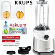 Krups FRESHBOOST Vakuum Standmixer To Go Edelstahl Smoothie Maker Blender Mixer f&uuml;r 49&euro;