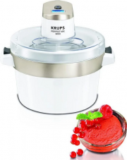Krups GVS241 Eismaschine Venice Perfect Mix f&uuml;r Eis, Sorbet und Frozen Jogurth inkl. Rezeptheft