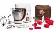 Krups KA51K1 Master Perfect Duo K&uuml;chenmaschine mit 4,6 Liter Edelstahl-Sch&uuml;ssel inkl. Backset