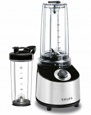 Krups KB181D Freshboost Vakuum to go Standmixer Smoothie-Maker