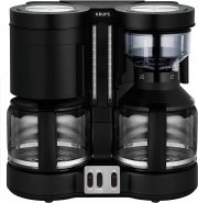 Krups KM8508 Doppel-Kaffeeautomat Duothek Plus Kombiautomat f&uuml;r Kaffee und Tee