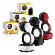 Krups KP 130 Lumio Dolce Gusto Kapselmaschine inkl. 3 Kapselpackungen