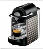Krups XN 3005 Pixie Titan Nespressoautomat Kapselautomat f&uuml;r 75,51&euro; inkl.Vers. + 20&euro; Kaffeeguth.