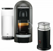 Krups XN900T Nespresso Vertuo Plus Kaffeemaschine + Aeroccino 3 Milchaufsch&auml;umer