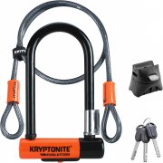 Kryptonite Evolution Mini-7 B&uuml;gelschloss Sicherheitsgrad 7/10 + KryptoFlex 120 cm Stahlkabel
