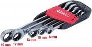 KS Tools 503.4255 GEARplus Ratschenringmaulschl&uuml;ssel-Satz 5-tlg. 8-19mm