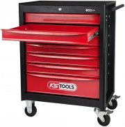 KS Tools 896.0007 ECOline Werkstattwagen mit 7 Schubladen