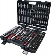 KS Tools 917.0795 195-teiliger 1/4 Zoll+3/8 Zoll+1/2 Zoll Steckschl&uuml;ssel-Satz