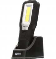 KS Tools Mobile Akku LED Handlampe inkl. Ladestation
