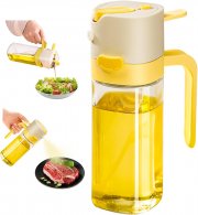 KTOPCOO 2-in-1 &Ouml;lspr&uuml;her mit Ausgie&szlig;er f&uuml;r Speise&ouml;l 530ml