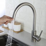 K&uuml;chenarmatur 360&deg; drehbar Wasserhahn Armatur Einhebelmischer