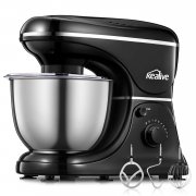 K&uuml;chenmaschine 1200W 8 Geschwindigkeit 4,5L Edelstahl-R&uuml;hrsch&uuml;ssel f&uuml;r 75,99&euro;