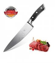 K&uuml;chenmesser/Chefmesser 20 cm aus Edelstahl mit scharfer Klinge f&uuml;r 15,59&euro;