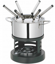 K&uuml;chenprofi Luzern Fondue Set 8-teilig aus Edelstahl