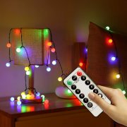 Kugel LED Lichterkette mit Fernbedienung f&uuml;r​ 11.9 statt 16.99 EUR