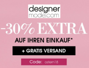 Kunterbunte 30% Extra-Rabatt von Designermode f&uuml;r uns zu Ostern + Gratis Versand