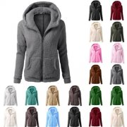 Kuschelige Teddy Fleecejacke f&uuml;r Damen f&uuml;r nur 3,49&euro;