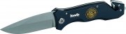 KWB 14710 Taschenmesser mit 90 mm Klinge, Gurtschneider und Glasbrecher