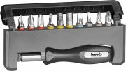 kwb 151020 12-teilige Bit-Box inkl. Bit-Halter und Handgriff Schraubendreher