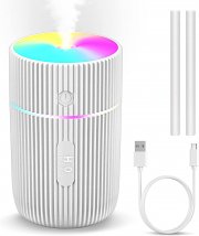 Kweey Ultraschall Luftbefeuchter mit 7 Colours Breath Lights