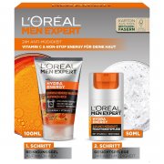 L'Or&eacute;al Men Expert Geschenkset f&uuml;r M&auml;nner mit Waschgel und Gesichtscreme