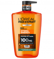 L'Or&eacute;al Men Expert Hydra Energy Taurin 1000 ml XXXL Duschgel und Shampoo f&uuml;r M&auml;nner