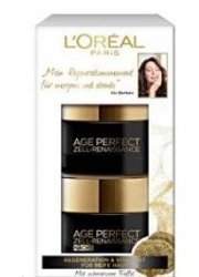 L&rsquo;Oreal Paris Age Perfect Zell-Renaissance Tag und Nacht Gesichtspflege-Set f&uuml;r 22,49 &euro;