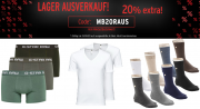 Lagerausverkauf mit 20% Rabatt auf ausgesuchte Artikel im MyBodyWear Shop