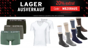 Lagerausverkauf mit 20% Rabatt auf ausgesuchte Artikel im MyBodyWear Shop