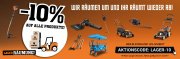 Lagerr&auml;umung mit 10% Rabatt auf ALLES im Fuxtec Shop