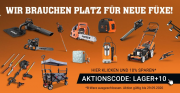 Lagerr&auml;umung mit 10% Rabatt auf ALLES im Fuxtec Shop