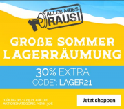 Lagerr&auml;umung mit 30% Extra-Rabatt auf &uuml;ber 6.000 bereits reduzierte Artikel bei Jeans Direct