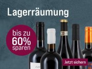Lagerr&auml;umung mit bis zu 60% Rabatt auf ausgesuchte Weine in Silkes Weinkeller
