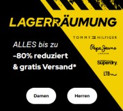 Lagerr&auml;umung mit bis zu 80% Rabatt auf ALLES + kostenloser Versand bei Dress For Less