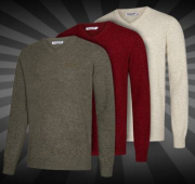 Lambretta Lambswool Sweater Herren Lammwolle Sweatshirts bei SportSpar f&uuml;r 15,06 Euro