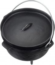 LANDMANN Dutch Oven BBQ Gusstopf Br&auml;ter Schmortopf 3,5 Liter