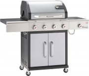 LANDMANN Gasgrill Triton PTS 4.1 Premium Gasgrill mit doppelwandigem Deckel & Deckelthermometer