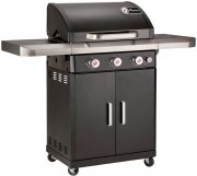 Landmann Rexon PTS 3.1 Gartengrill mit 3 Edelstahl-Brenner + Seitenbrenner