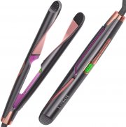 LANDOT 2 in 1 Professionell Haargl&auml;tter und Lockenstab