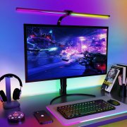 Lanmonlily RGB LED Monitor Schreibtischlampe mit Fernbedienungen