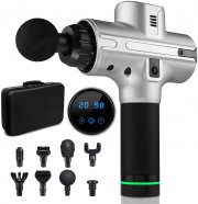 Larruping Massage Gun mit 8 Massagek&ouml;pfen