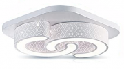 LARS360 72W LED Deckenlampe Kaltwei&szlig; + Warmwei&szlig;