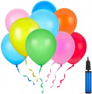 Latex Luftballons 150 St&uuml;ck mit 1 Handpumpe f&uuml;r 5,99 &euro;