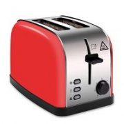  LATITOP Rot 2-Scheiben Toaster mit Breiter f&uuml;r 16,99&euro; statt 22,99&euro;
