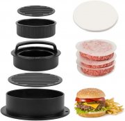 LATTCURE 3 in 1 Patty Maker Hamburgerpresse