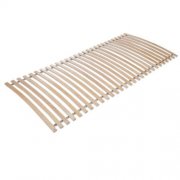 Lattenrost, Rollrost Rahmenlos 90x200cm, 28 Latten, Birke